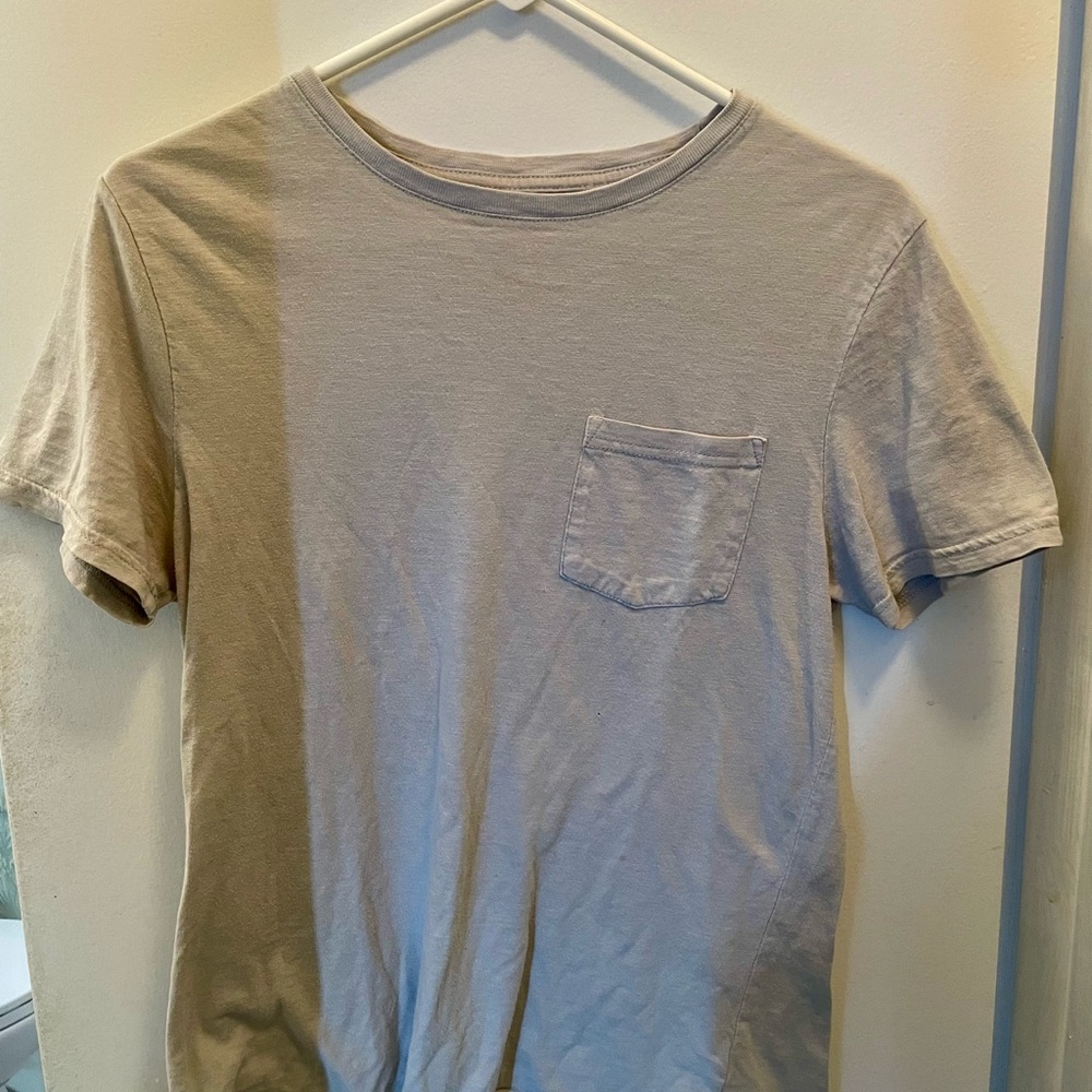 Goodfellow & Co Light Gray Short Sleeve Tee